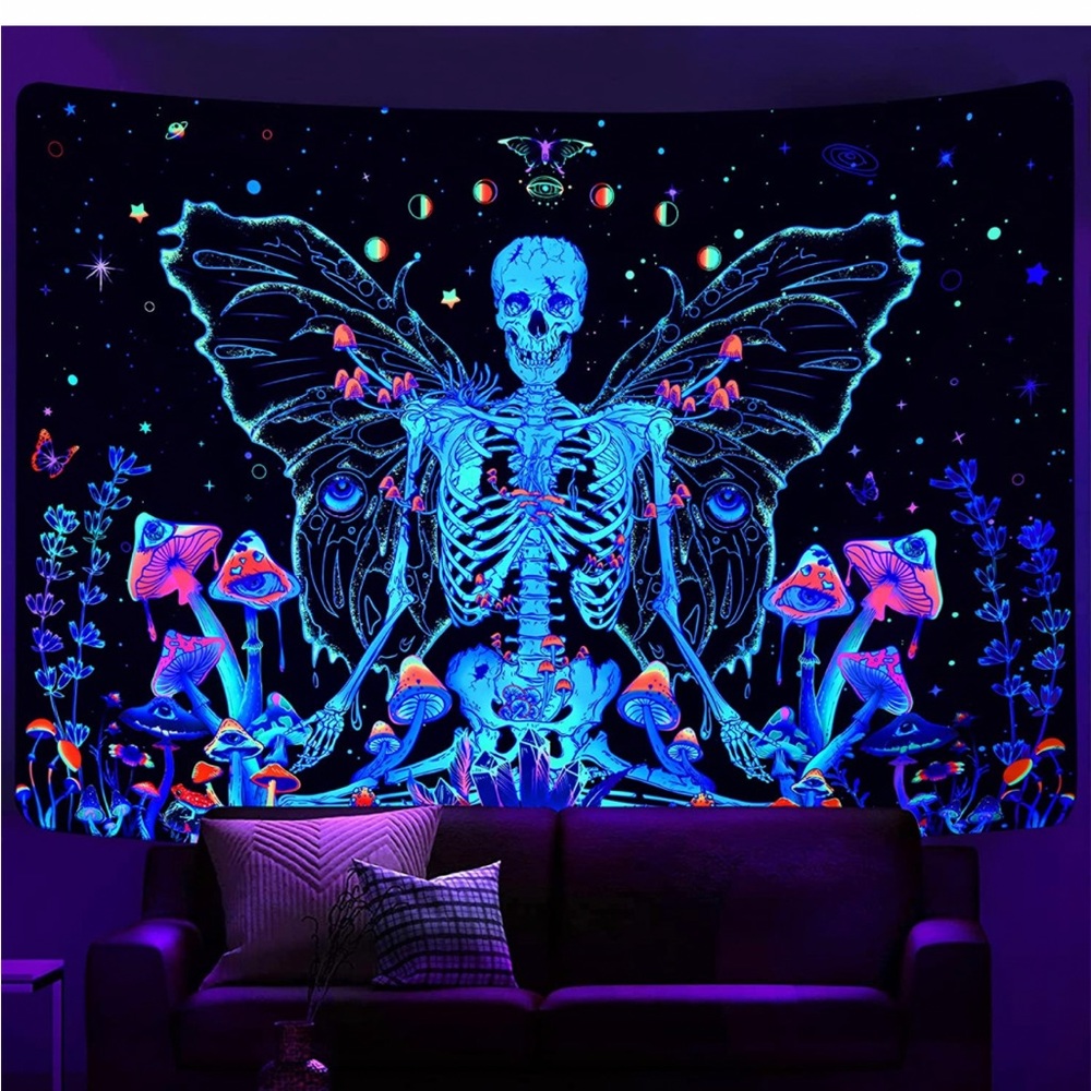 Skull Tapestry